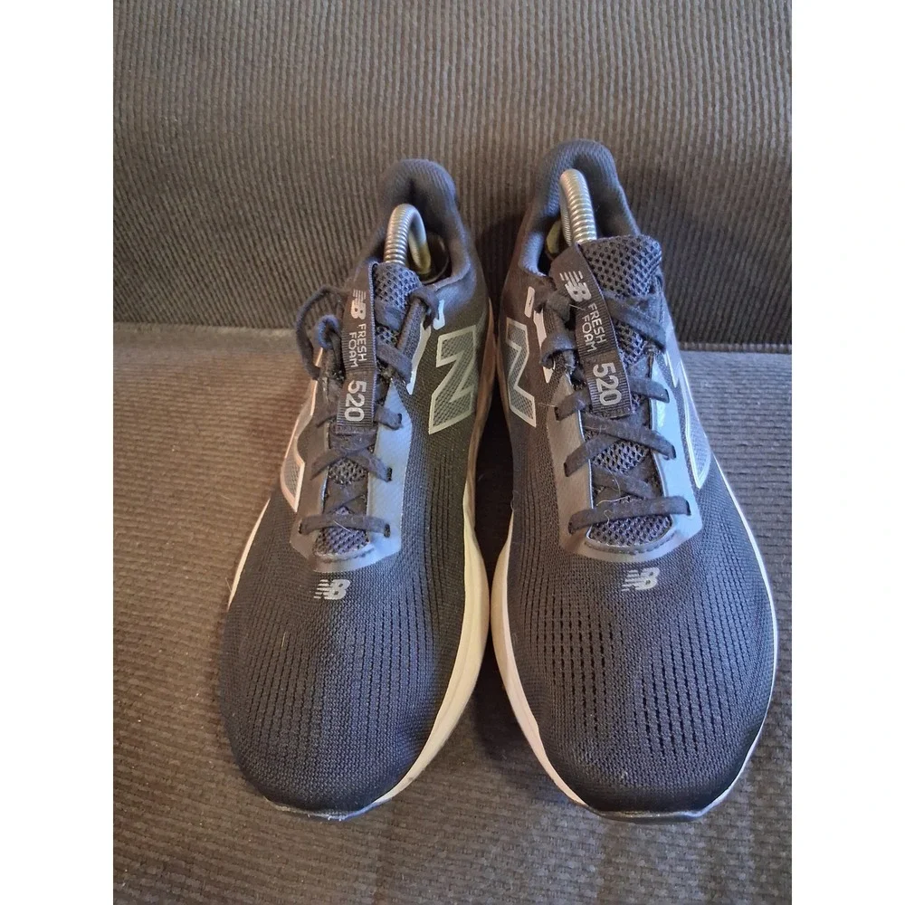 New Balance Fresh Foam 520 v9 Black Silver Men Running Shoes M520LK9 9.5 4E Wide